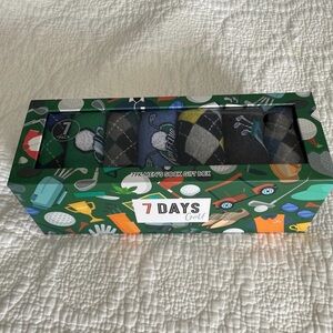 Men's 7-Pack Assorted Golf Socks